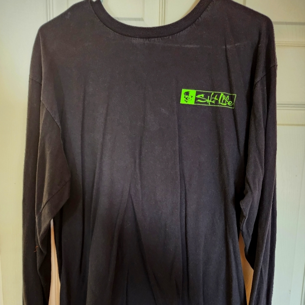 Salt life long sleeve tee